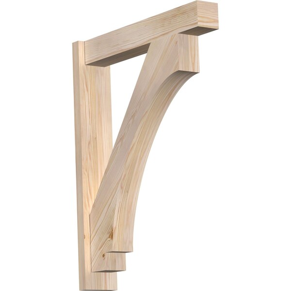 Ekena Millwork Imperial Block Smooth Outlooker, Douglas Fir, 5 1/2"W x 28"D x 36"H OUT06X28X36IMP05SDF - main